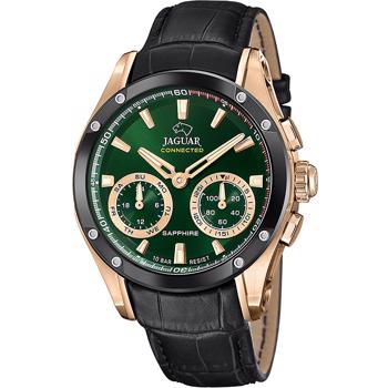 Connected Hybrid Diver Special Edition Tofarvet stål i sort og rosa Batteridrevet quartz Herre ur fra Jaguar, J959_2
